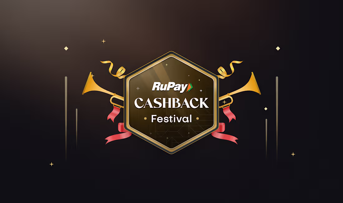 Cover image for Brand identity done for a festive campaign for a neo-banking...