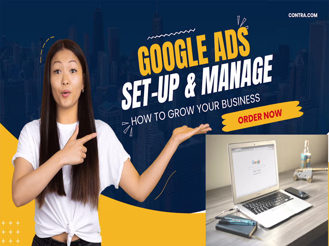 Cover image for I will setup your google ads adwords PPC campaigns