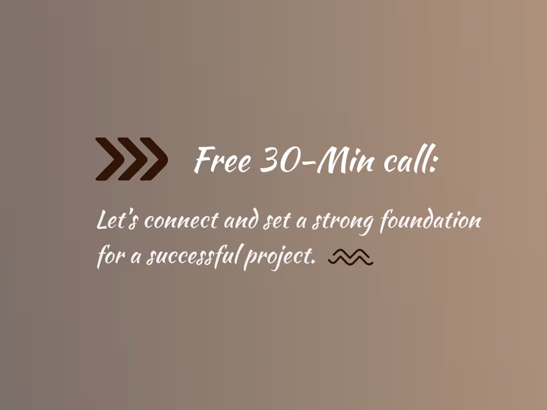 Cover image for 🌟 FREE 30-Min Discovery Call: Let’s Talk Goals & Ideas!