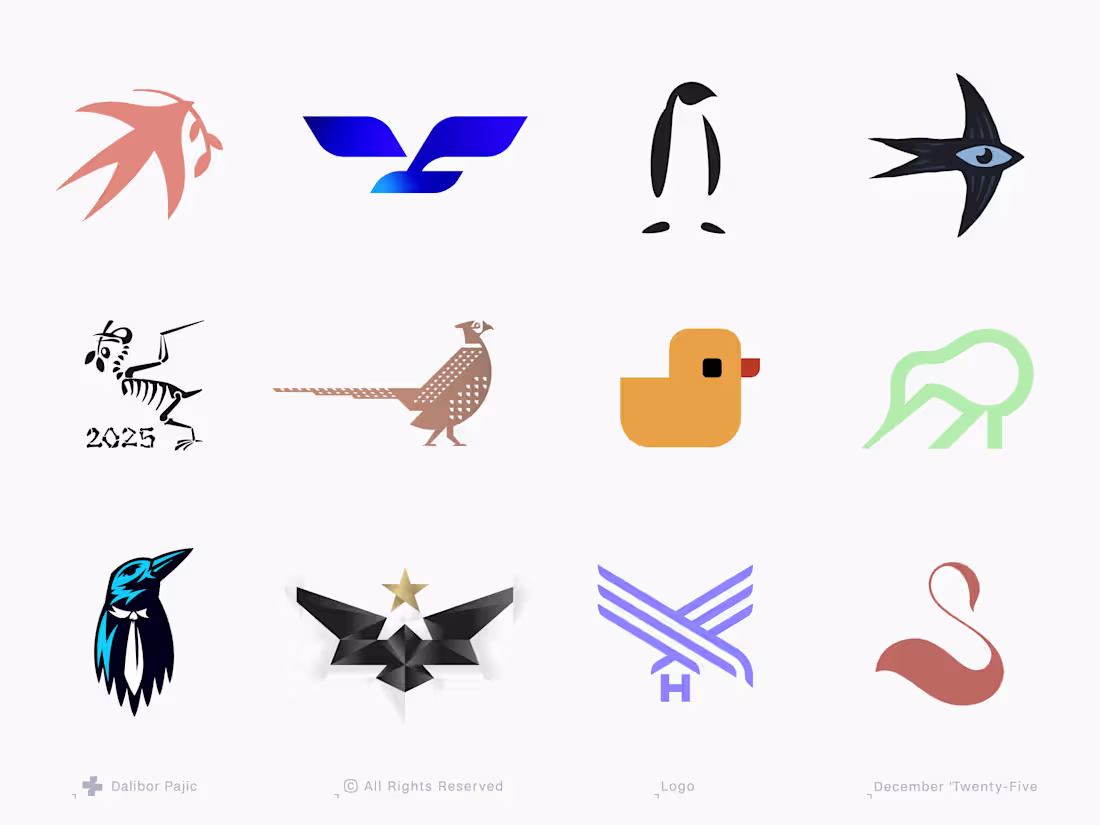 Cover image for Bird logo collection (No actual bird was harmed in the makin...