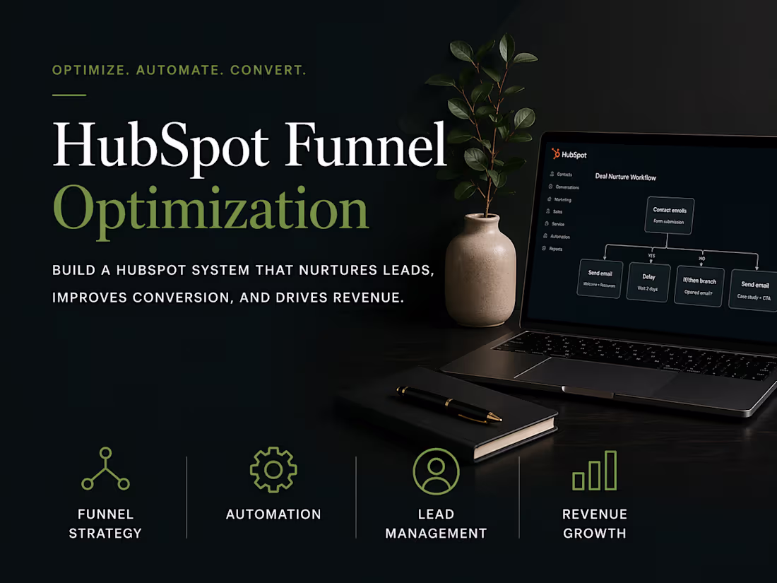 Cover image for HubSpot Funnel Optimization