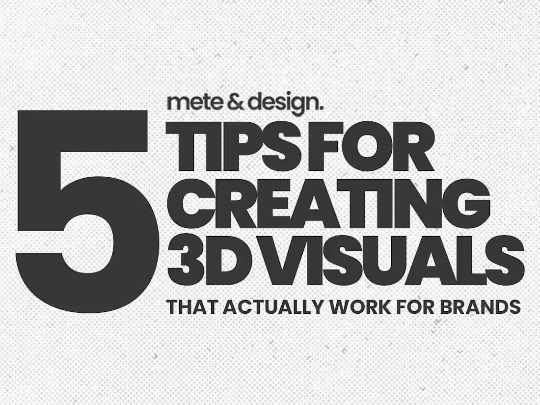 Cover image for 4 Tips for Creating 3D