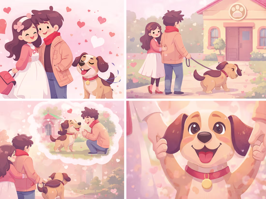 Cover image for "Their world is us. Holidays are better together" 🐾 ❤️ This...