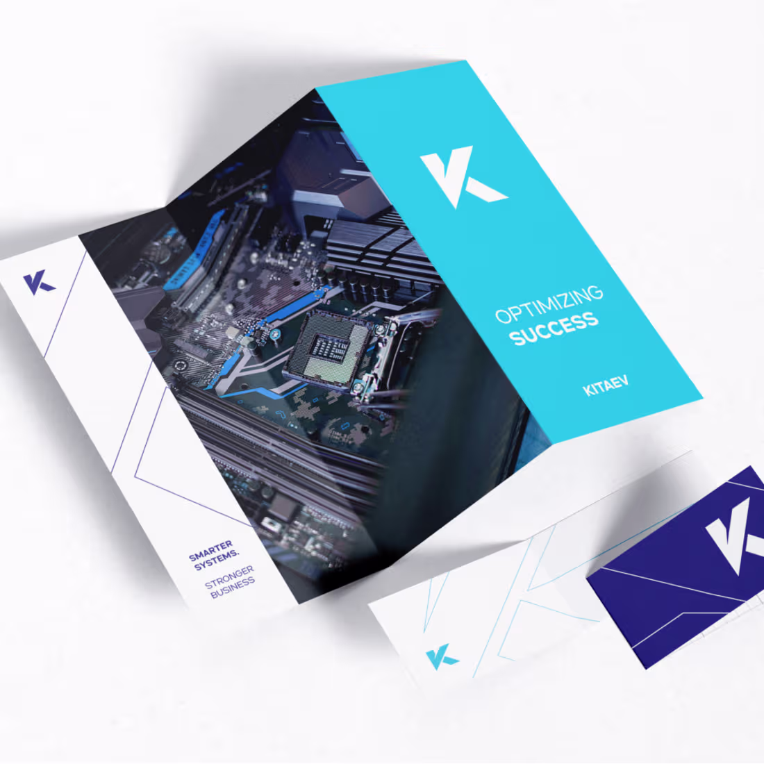 Cover image for Ai and technology everywhere, KITAEV, a global tech company ...