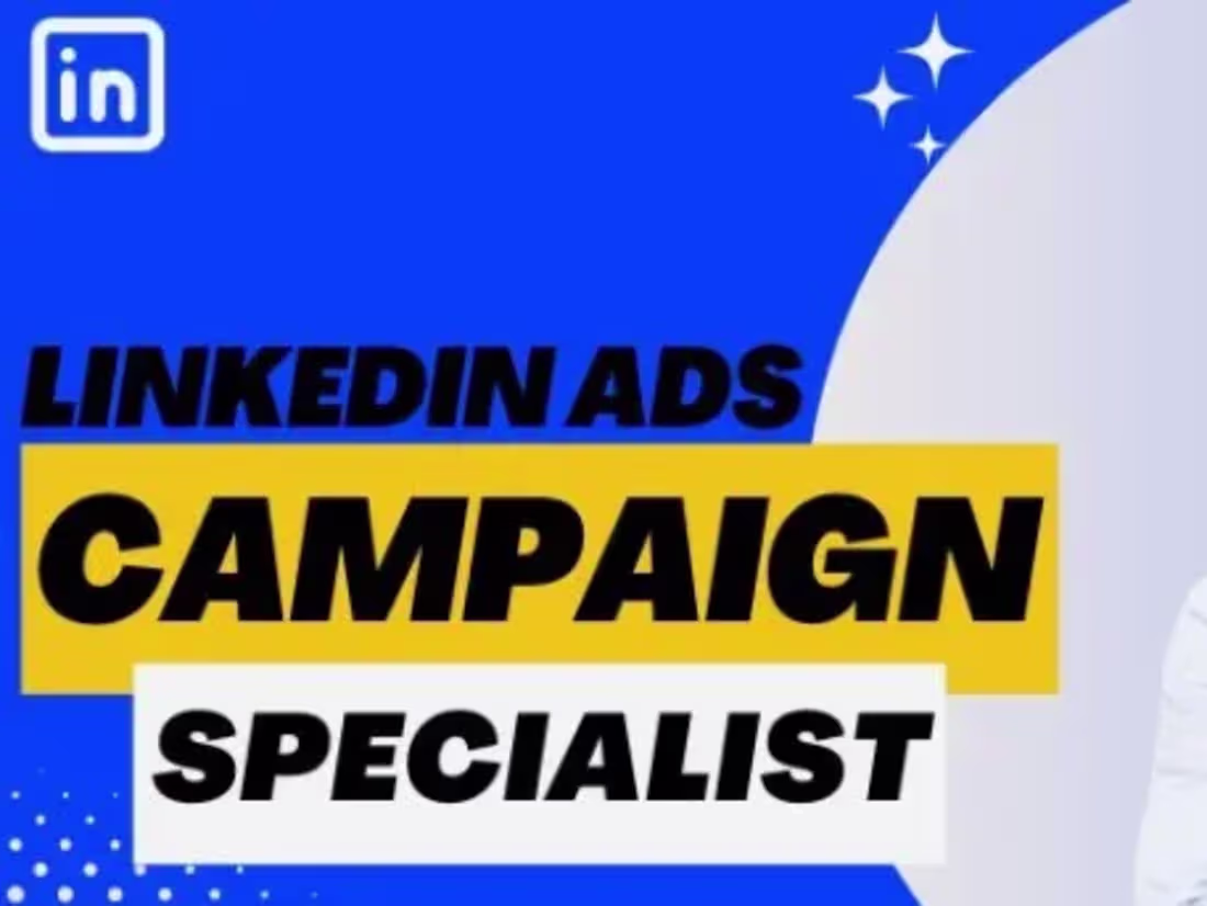 Cover image for I will be your linkedin ads campaign manager