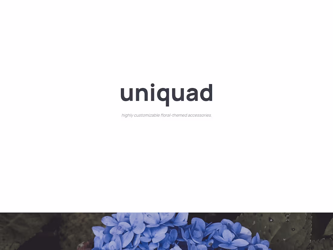 Cover image for Uniquad