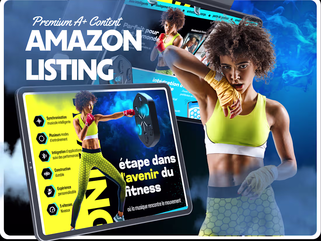 Cover image for Amazon Premium A+ Content EBC | Listing Images Design 