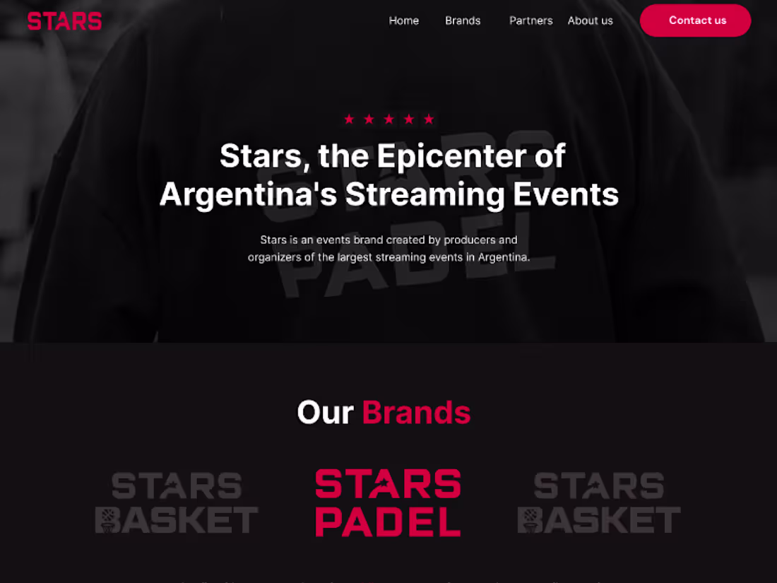 Cover image for Website design Stars