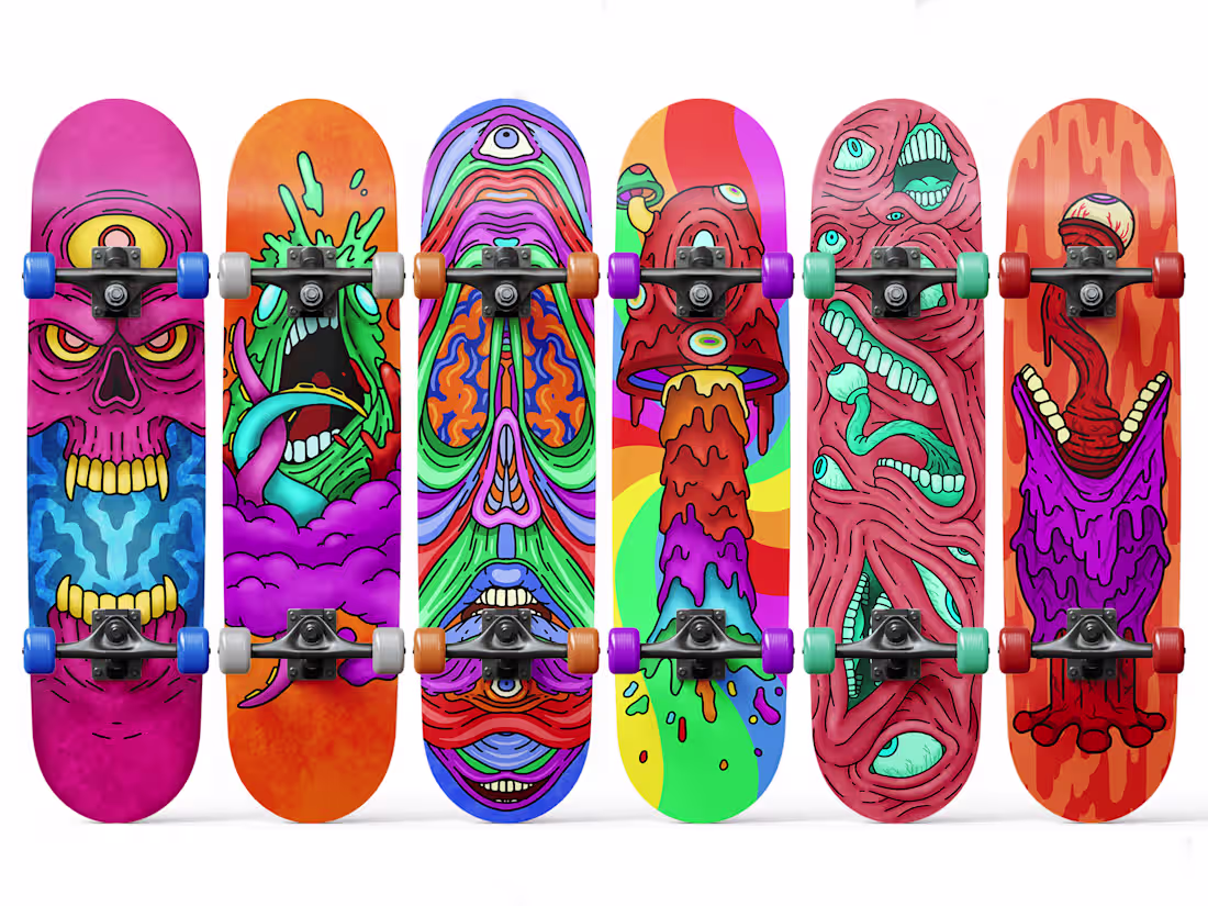 Cover image for ACIDROP Skateboards — Aleksandr Treyger’s Online Portfolio