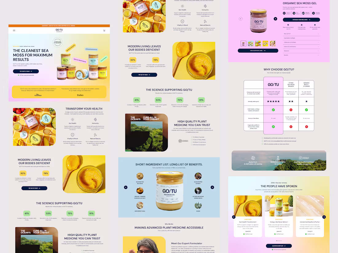 Cover image for E-Commerce Optimization & Sustainability Messaging for GO/TU