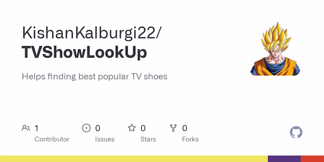 Cover image for TVShowLookUp