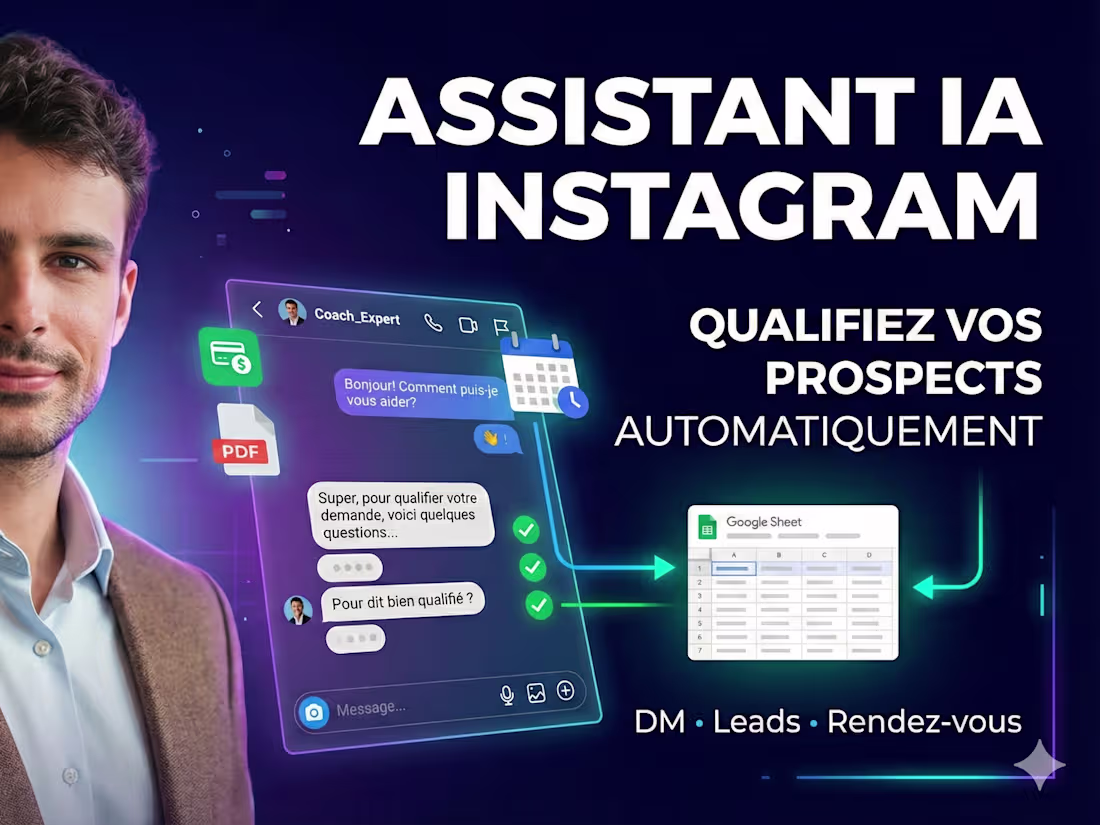 Cover image for Instagram Lead Qualification System (Automated DM Funnel)