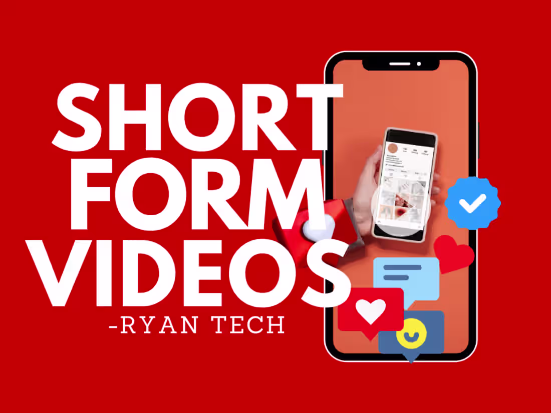 Cover image for Short Form Video for Social Media Contents