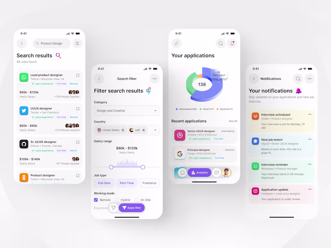Cover image for Final look at the UX behind Qareer: Turning job search anxie...