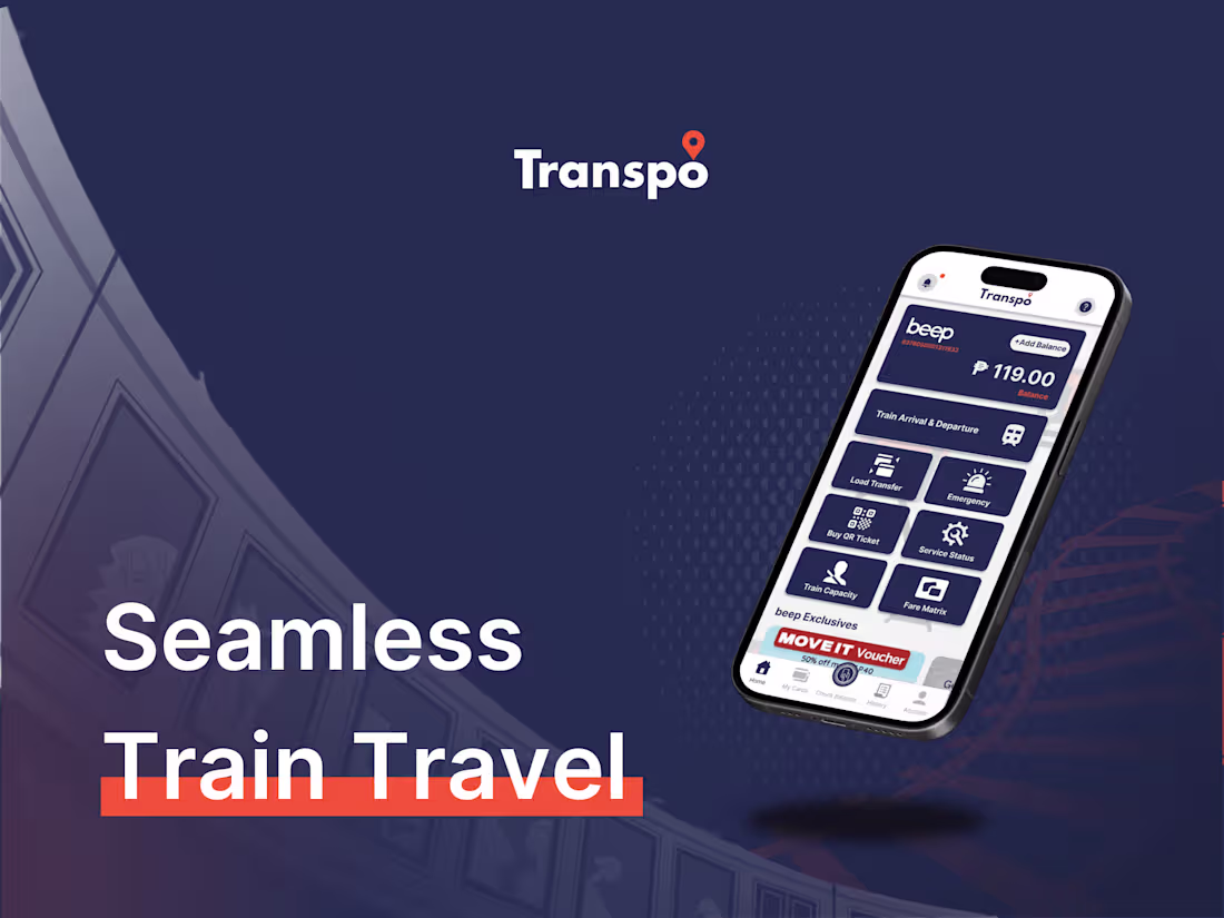 Cover image for Mobile Application: Transpo