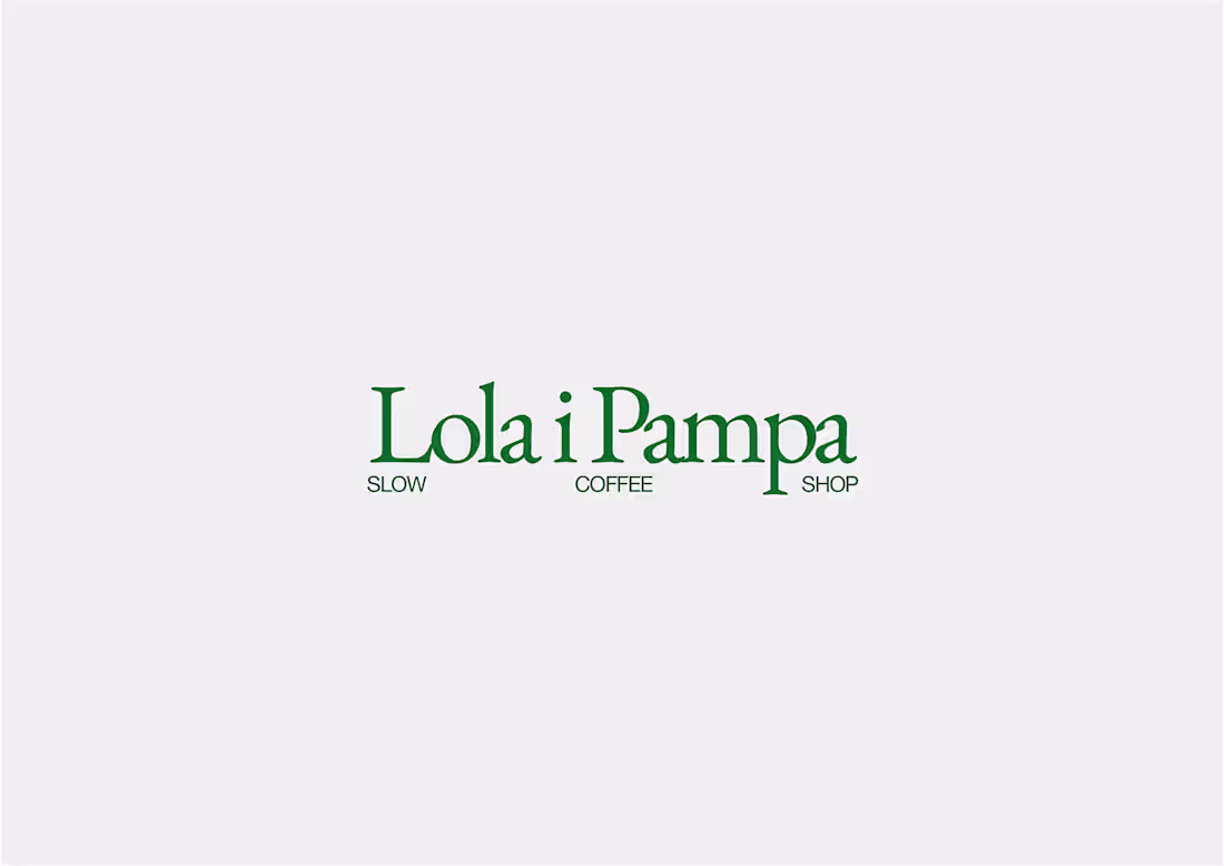 Cover image for Lola i Pampa, slow coffee shop. :: Behance