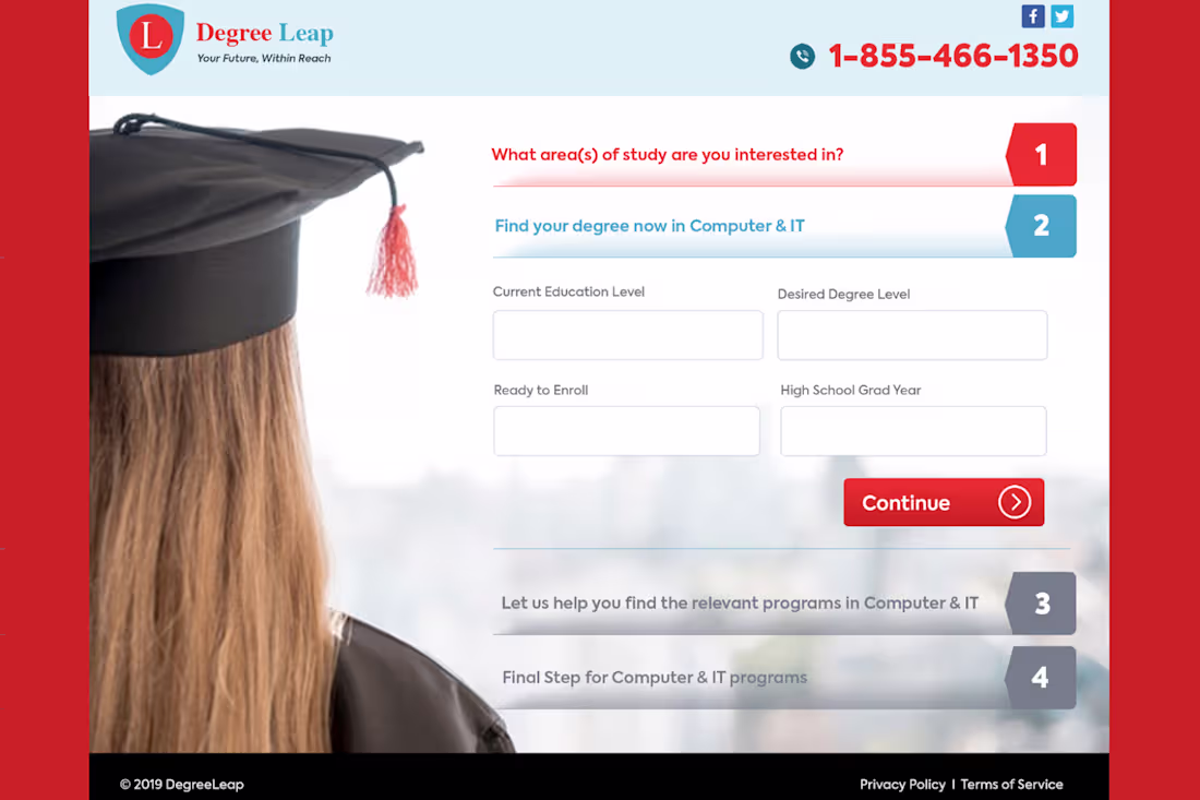 Cover image for DEGREELEAP