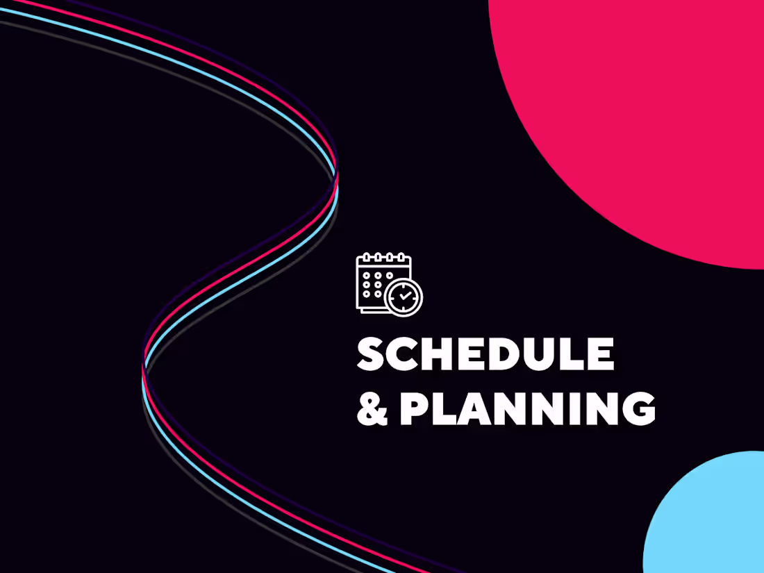 Cover image for Schedule and Planning - Automated study planner