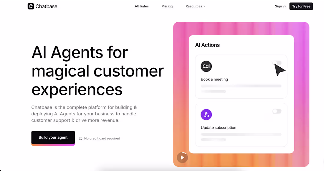 Cover image for AI Agents for Customer Service