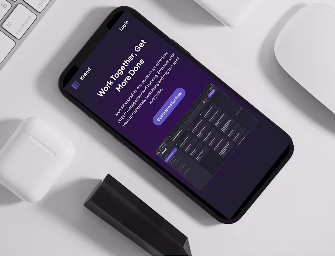 Cover image for Kreed Project Management Software Design