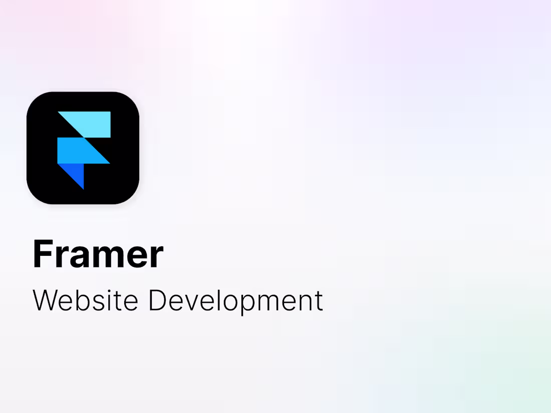 Cover image for Framer designer/ developer