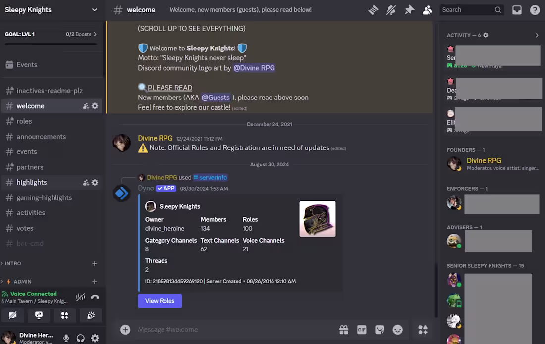 Cover image for Community Management: Sleepy Knights