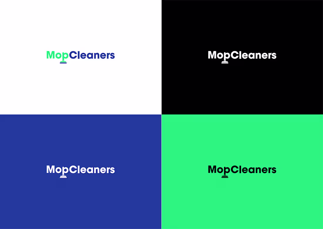 Cover image for Logo Design | Cleaning Services on Behance
