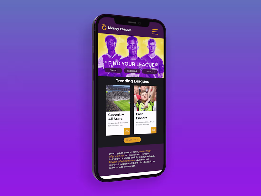 Cover image for Money £eague