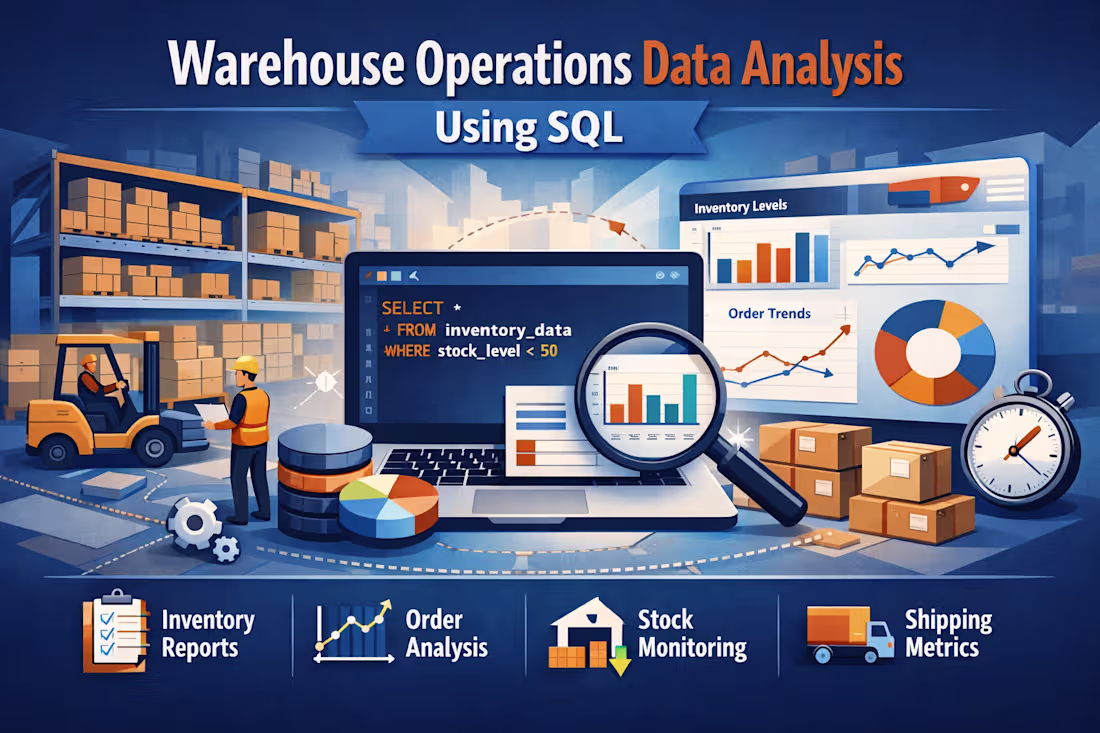 Cover image for Warehouse Operations Data Analysis using