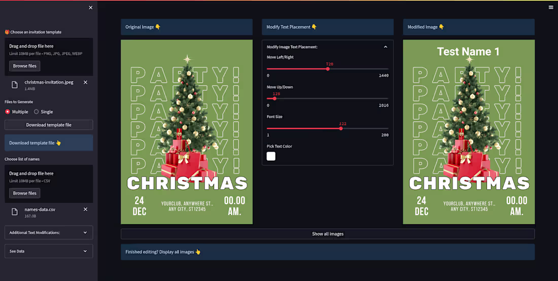 Cover image for  Custom Invitaltion Tool 
