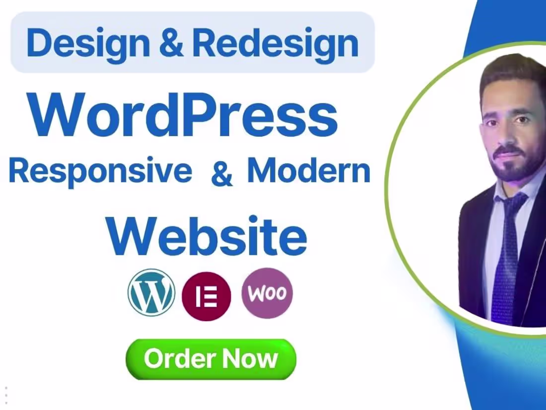 Cover image for I will design responsive and funtional WordPress Website