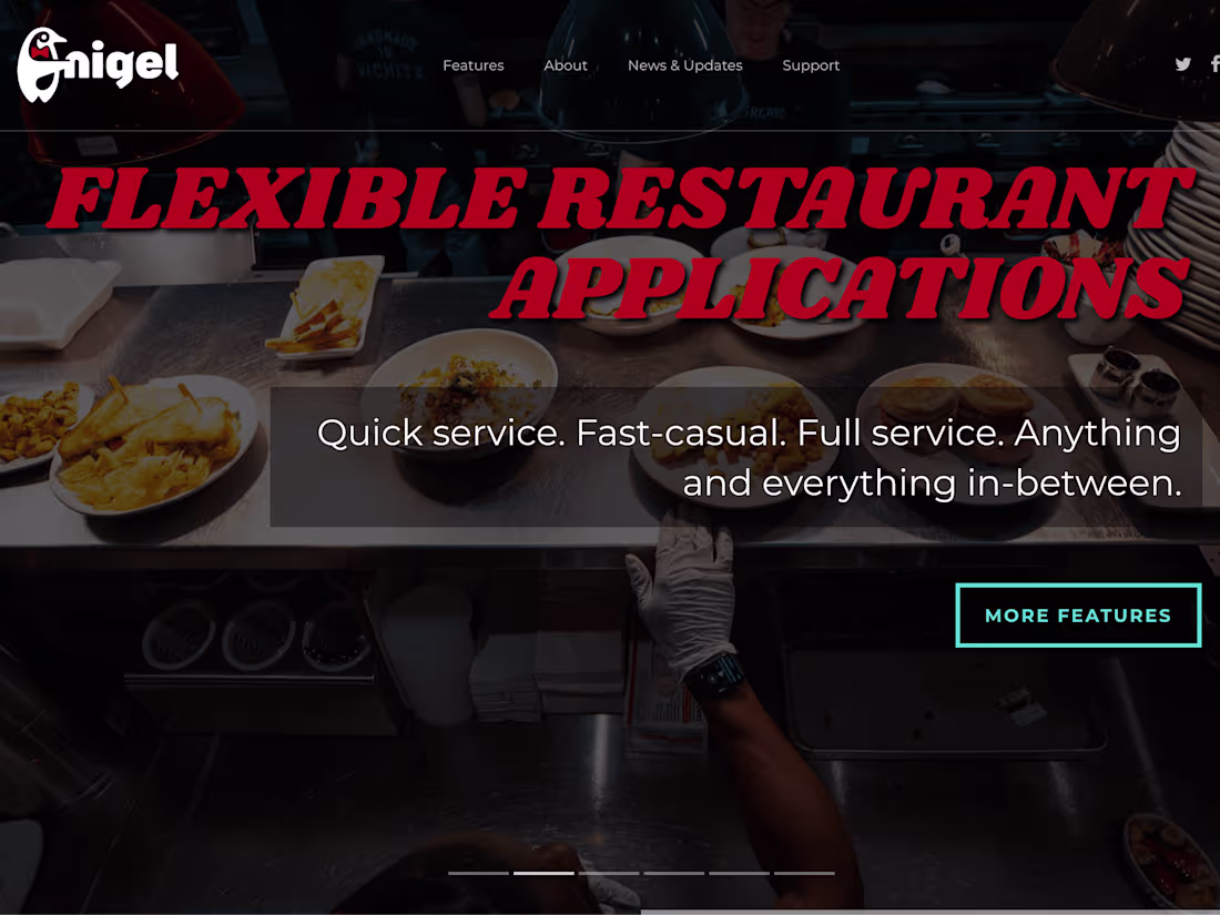 Cover image for High Touch Technologies (Nigel Restaurant POS)