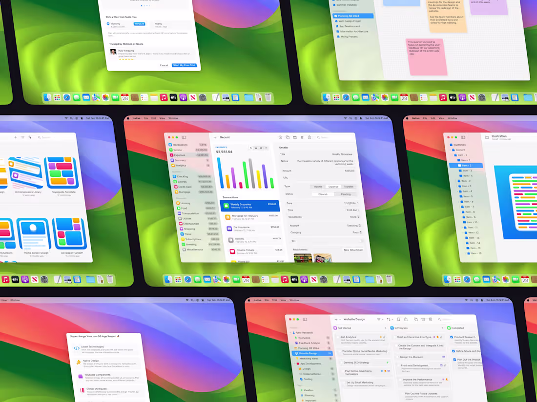 Cover image for Native - macOS App Template