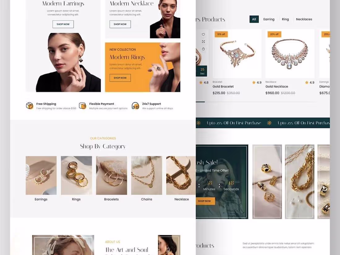 Cover image for Creative & Modern UI design 