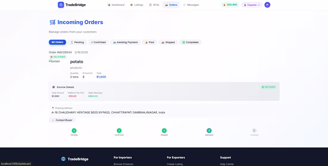 Cover image for This is the exporter's interface