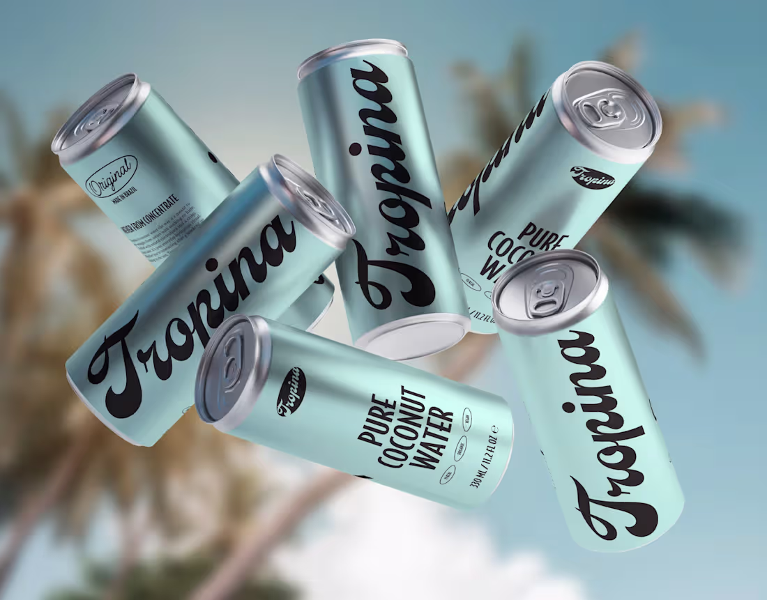 Cover image for Coconut Water Brand Identity & Packaging Design