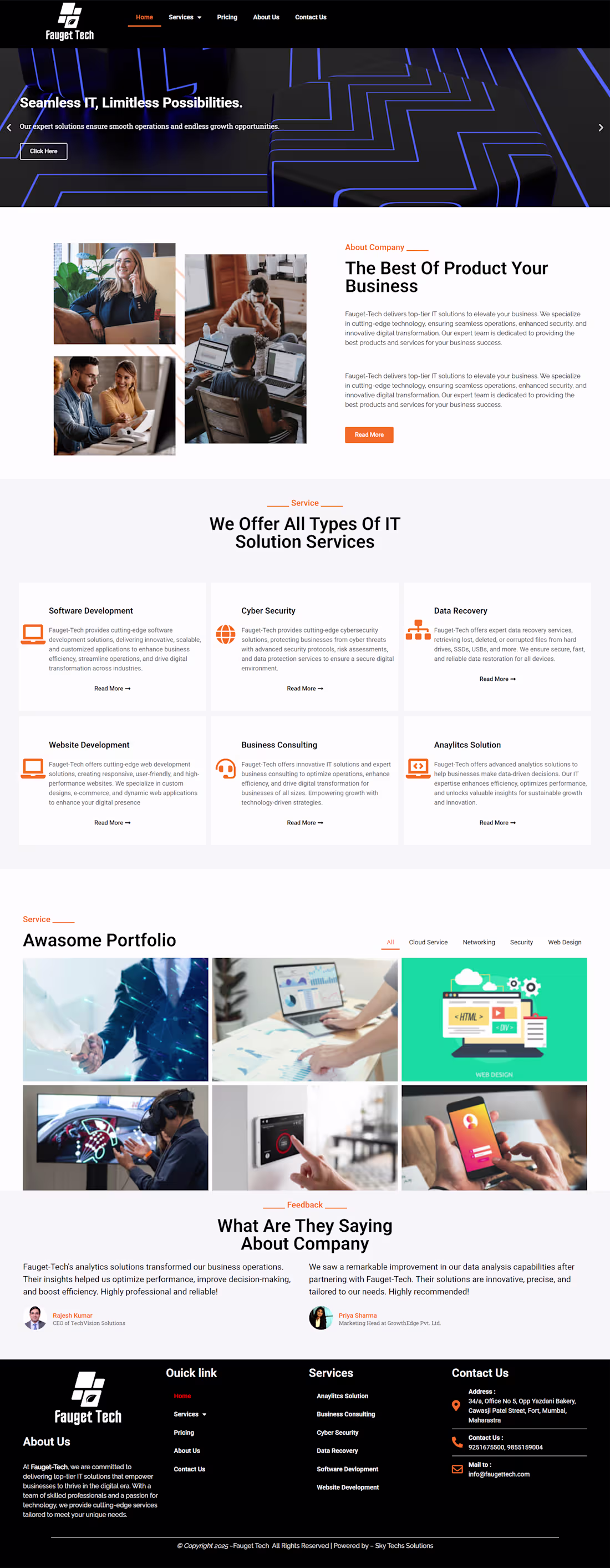 Cover image for IT Services & Cyber Security