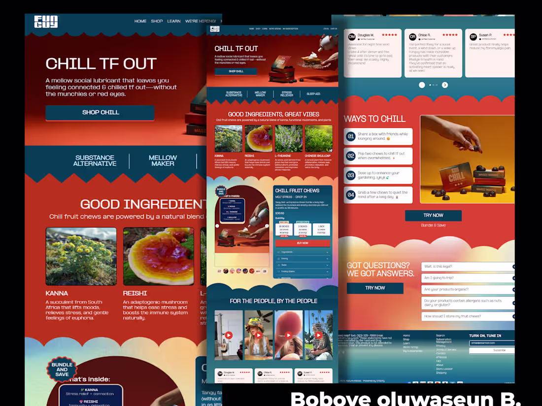 Cover image for Homepage f Chill