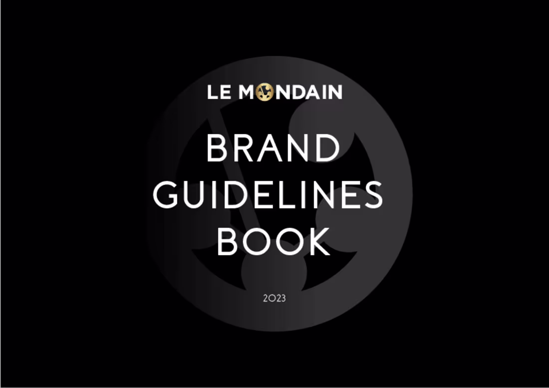 Cover image for Brand Guidelines Book