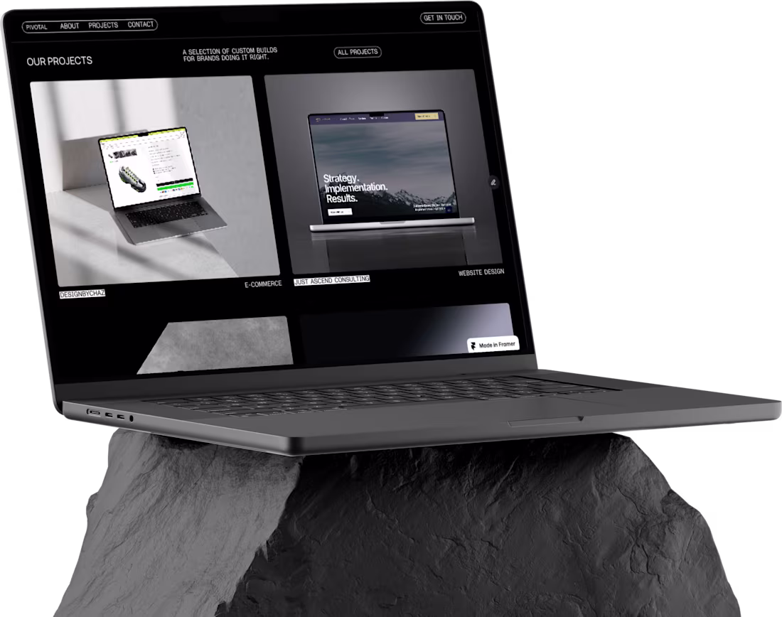 Cover image for Recently rebranded my own website in Framer using some custo...