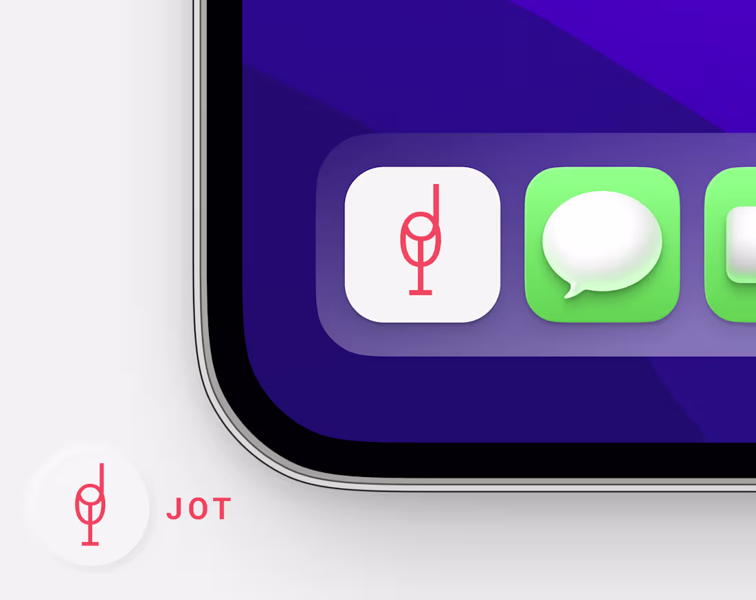 Cover image for JOT ~ App Icon Design