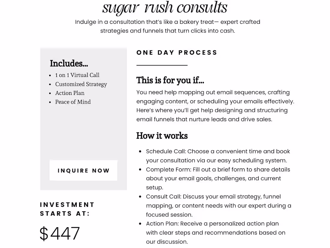 Cover image for Email Launch & Strategy Consultation