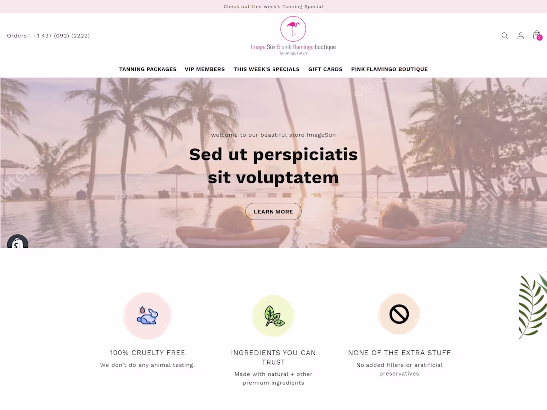 Cover image for ImageSun Tanning centers