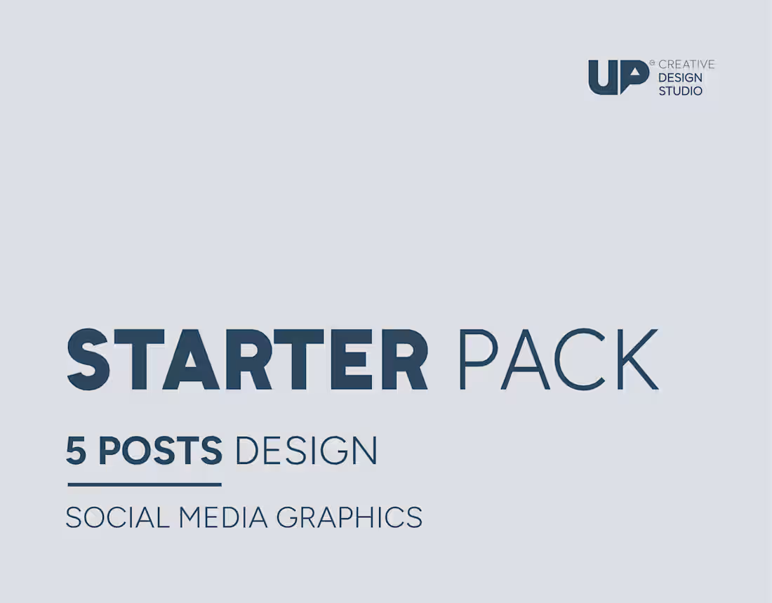 Cover image for Social Media Starter Pack