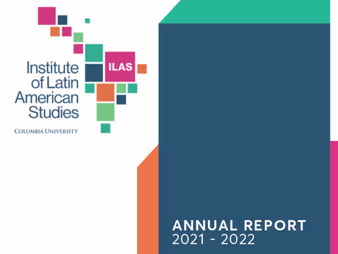 Cover image for Editorial Design for ILAS - Columbia University