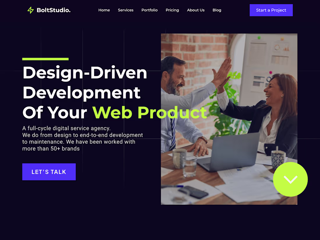 Cover image for Bolt Studio ✧ Framer Website