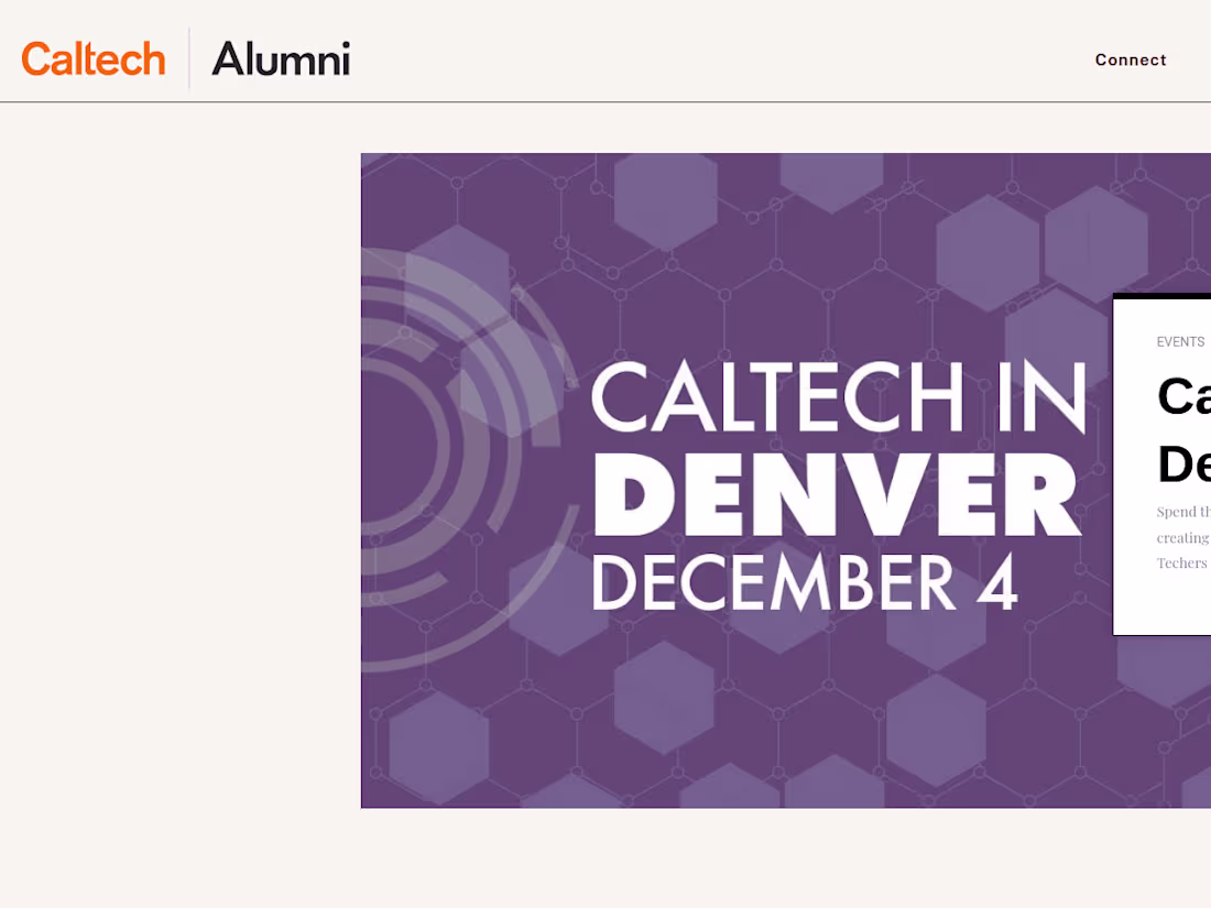 Cover image for Caltech Alumni | The Home for Caltech Alumni