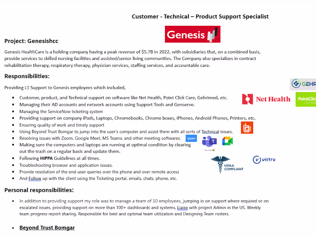 Cover image for Dedicated Technical & Customer Support