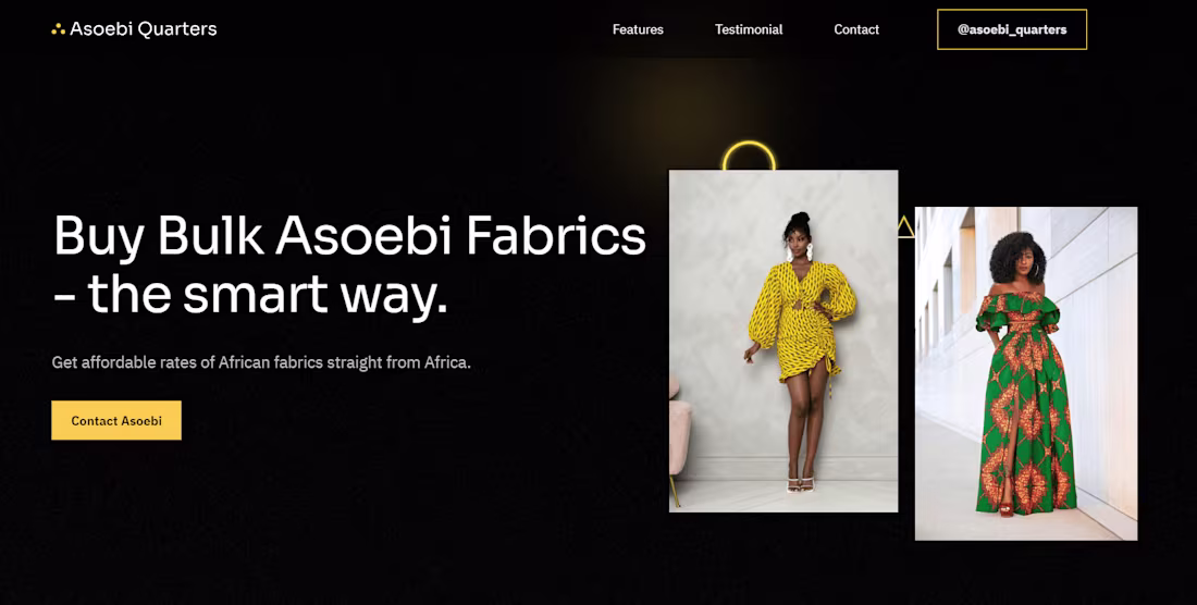 Cover image for Asoebi Quarters