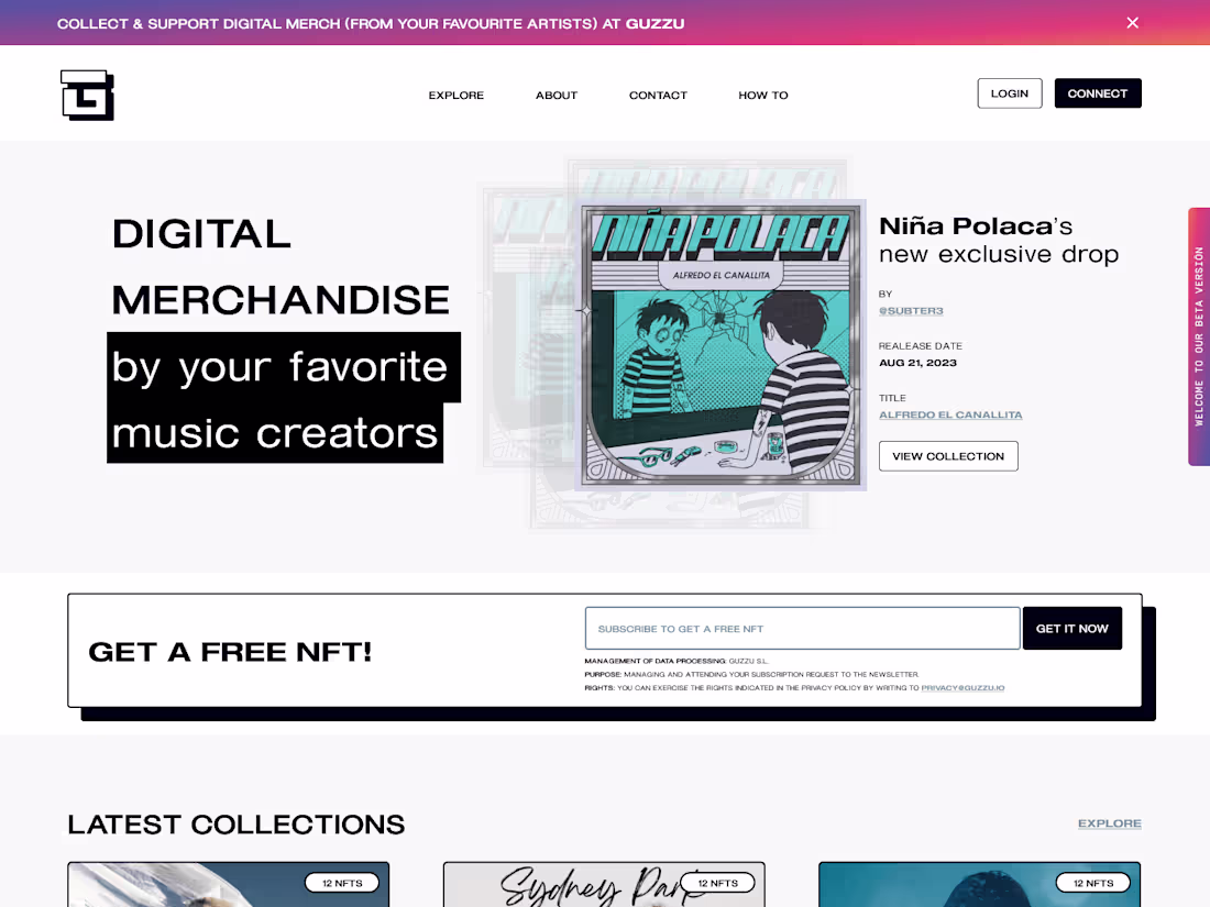 Cover image for GUZZU [web3 · Blockchain]